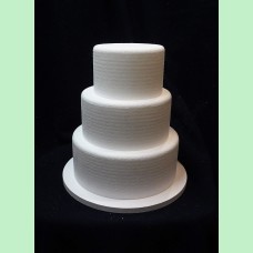 4" x 6"-8"-10" Round Cake Dummy Set